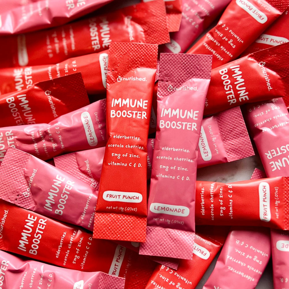 Straight-to-mouth powder for kids immune booster