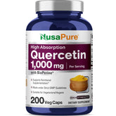 NusaPure Quercetin 1000mg bottle label