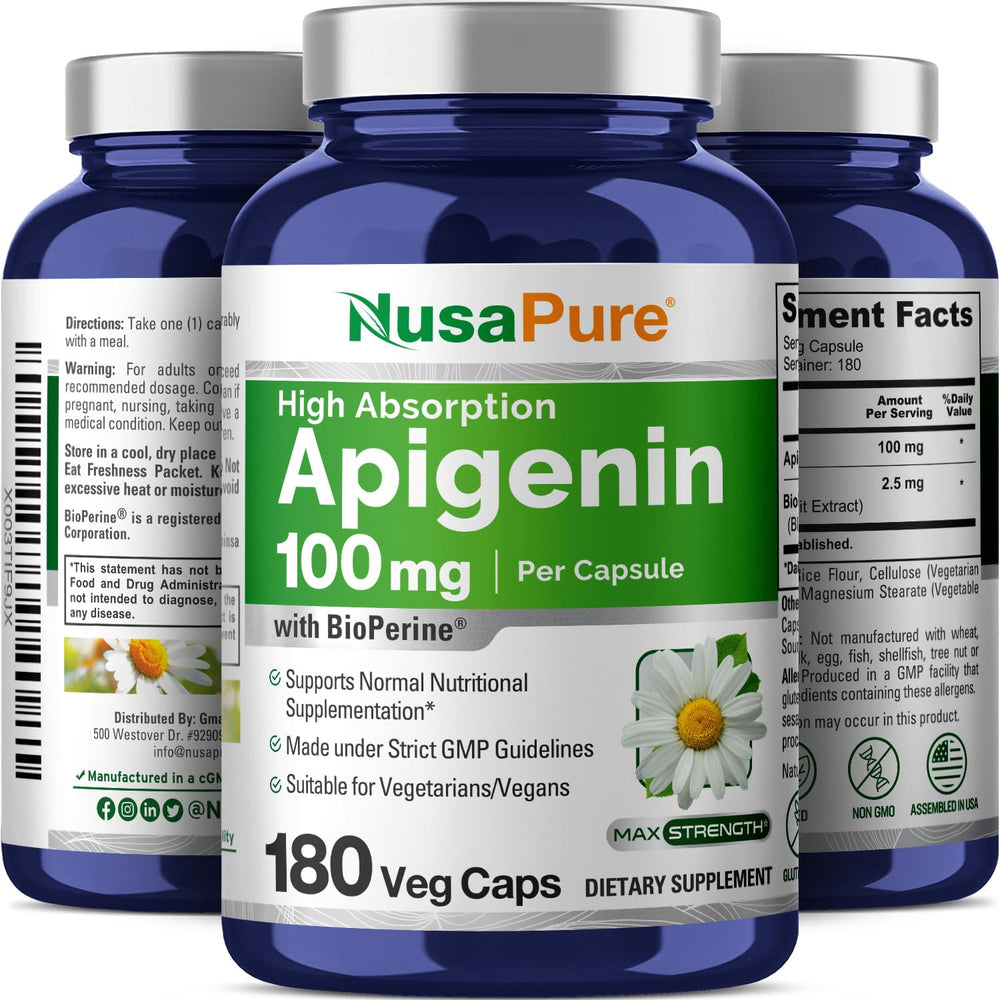 Non-GMO verification on Apigenin supplement
