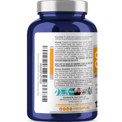 Front label of NusaPure CandiHealth Complex showing product name and dosage