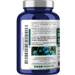 Vegan and Non-GMO symbols for NusaPure DHM