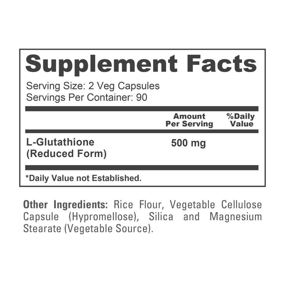 NusaPure glutathione packaging and bottle