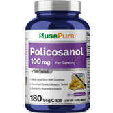 NusaPure Policosanol 100mg bottle front label