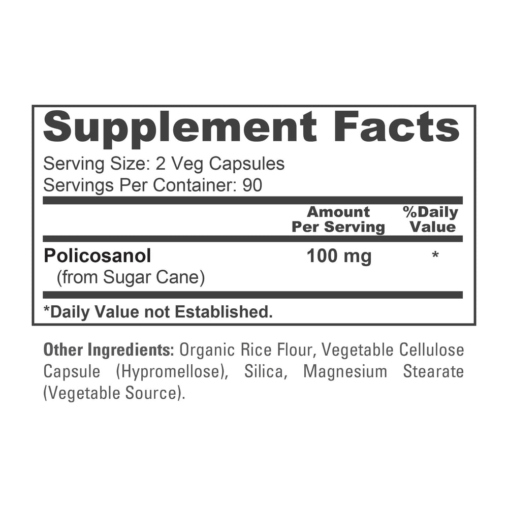 Sugar cane source visual for vegan Policosanol