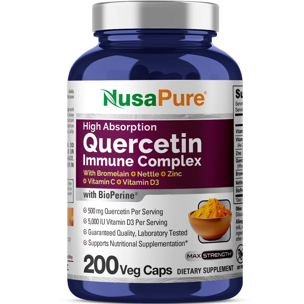 NusaPure Quercetin Complex bottle – front view