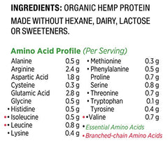 Eco-friendly Nutiva hemp protein packaging