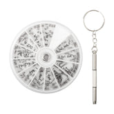 NUTJAM 120 PCS Eyeglass Repair Kit contents