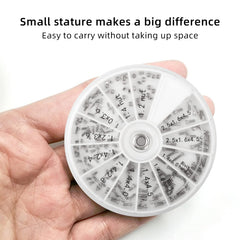 Used for eyeglasses, sunglasses, watches, and jewelry repair