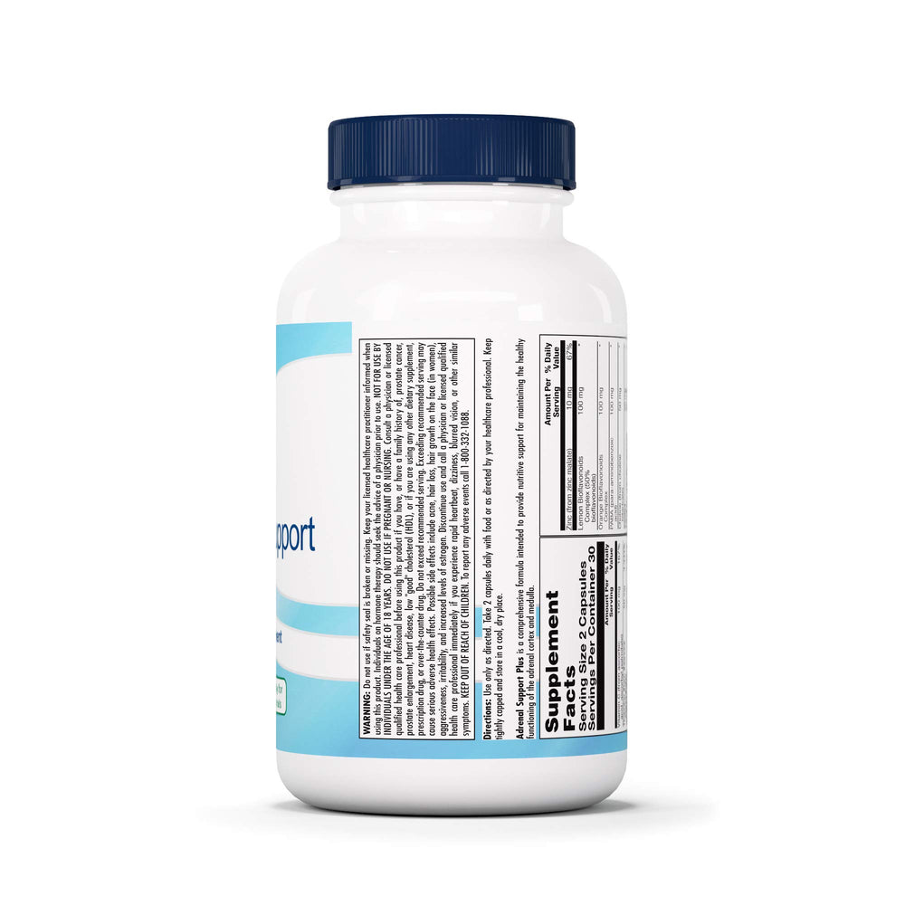 Close-up of Adrenal Support Plus capsules