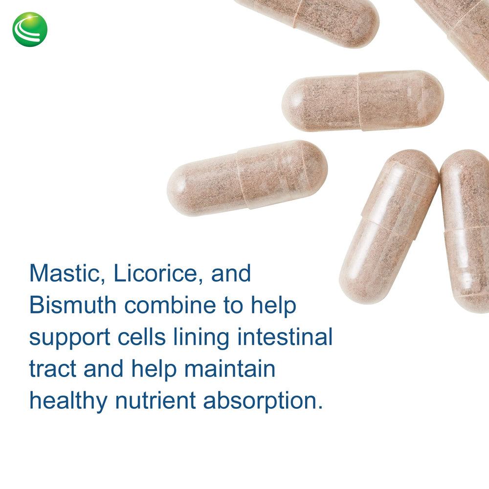 Capsules and packaging of Gastric Support Complex