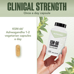 60 capsules per bottle of Ashwagandha KSM-66