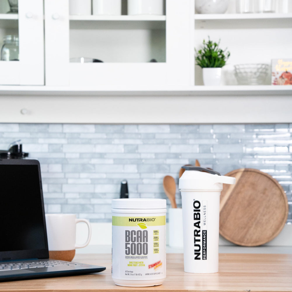 Strawberry Lemonade flavor powder for NutraBio BCAA 5000