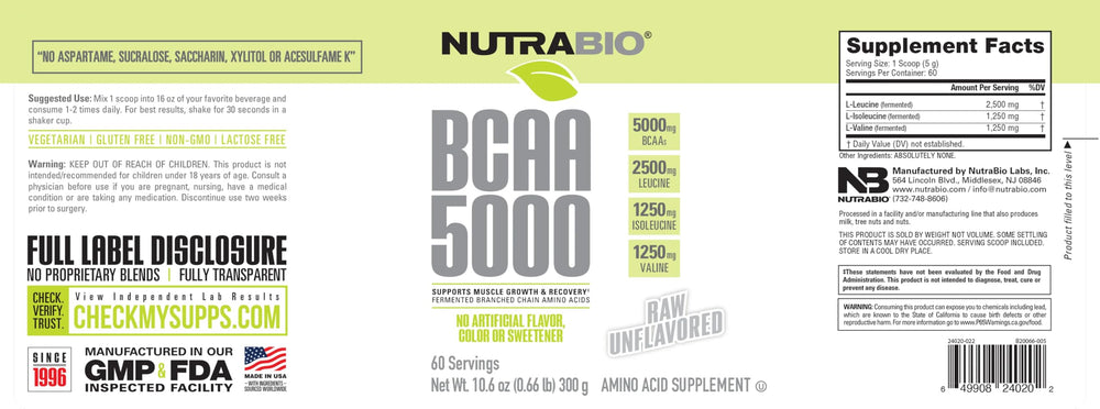 Natural fermentation process illustration for BCAA 5000 Powder