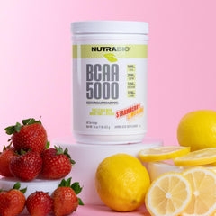 Scooping NutraBio BCAA 5000 powder