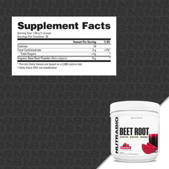 Beet root powder scoop with powder