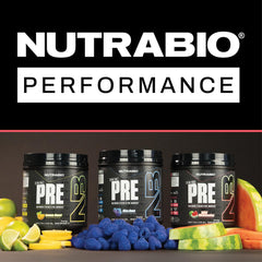 NutraBio STIM-Free PRE Watermelon laser-focus shot emphasizes sharp mental edges.