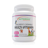 NutraBulk children's chewable multivitamins packaging