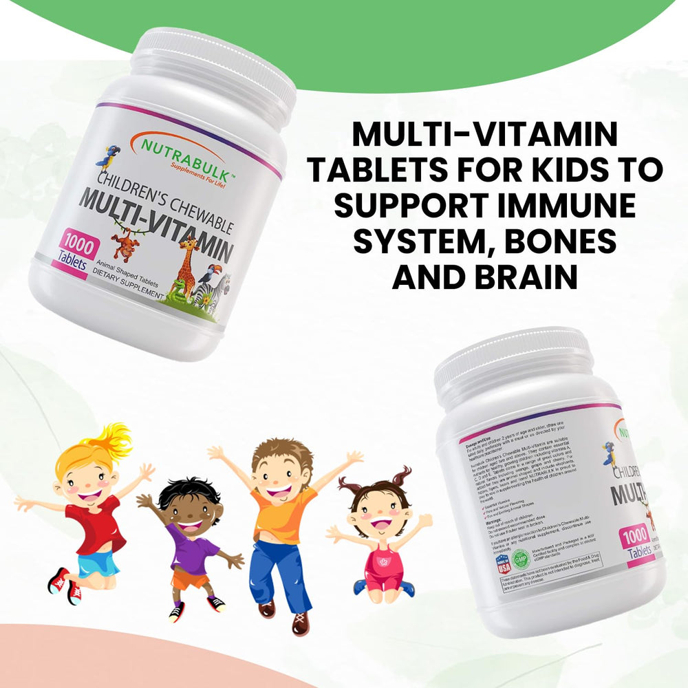 USA-made and GMP-certified NutraBulk multivitamins
