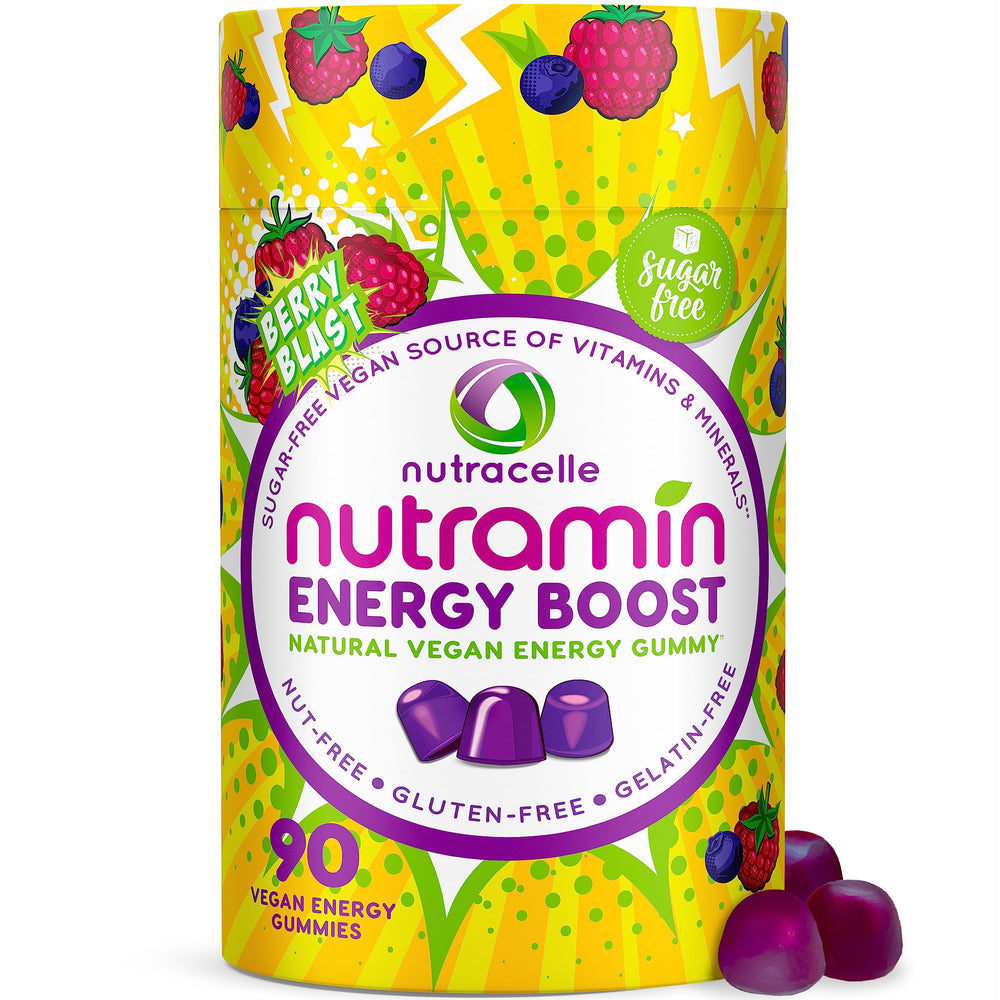 Gummies with daily-use concept encourage consistent energy support from Nutramin.