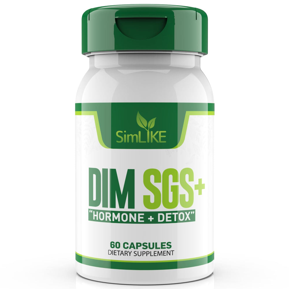 Nutraceuticals DIM SGS+ Hormone Detox bottle and label
