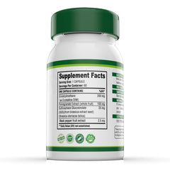 Close up of DIM SGS+ capsules