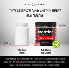 Each serving contains 5g creatine monohydrate