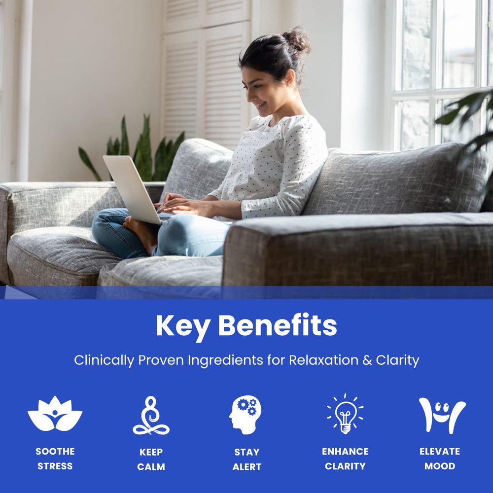 Close-up of NutraChamps Calm Gummies bottle label