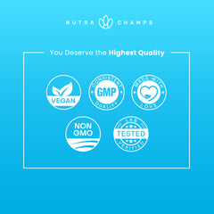 NutraChamps collagen boosting gummies packaging box