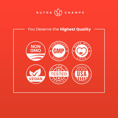 NutraChamps Horny Goat Weed bottle label detail