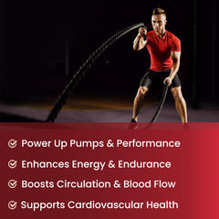 NutraChamps Nitric Oxide L-Arginine visualization — supports endurance and blood flow