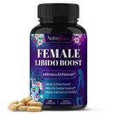 Nutrafemi female libido booster bottle and packaging