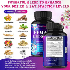 Close-up of Maca root and herbal ingredients