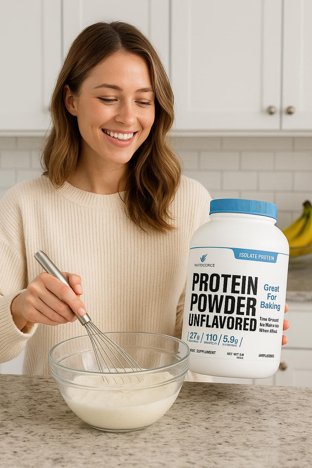 Uses and recipe ideas for NutraForce unflavored whey isolate