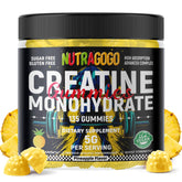 NUTRAGOGO Creatine Monohydrate Gummies bottle - front view