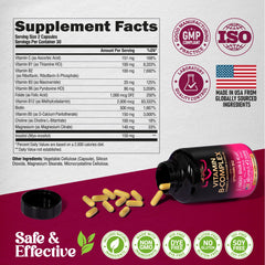 nutraharmony vitamin b complex made in usa seal visible on container