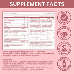 Single-serve watermelon flavor Happy Cleaner probiotic powder packet