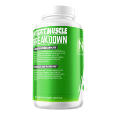 Close-up of NutraKey HMB Capsules capsules