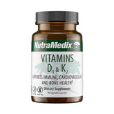 NutraMedix Vitamin D3 and K2 Immune Support bottle label