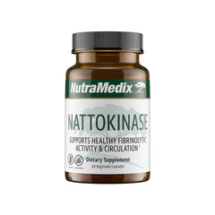 NutraMedix Nattokinase bottle and label