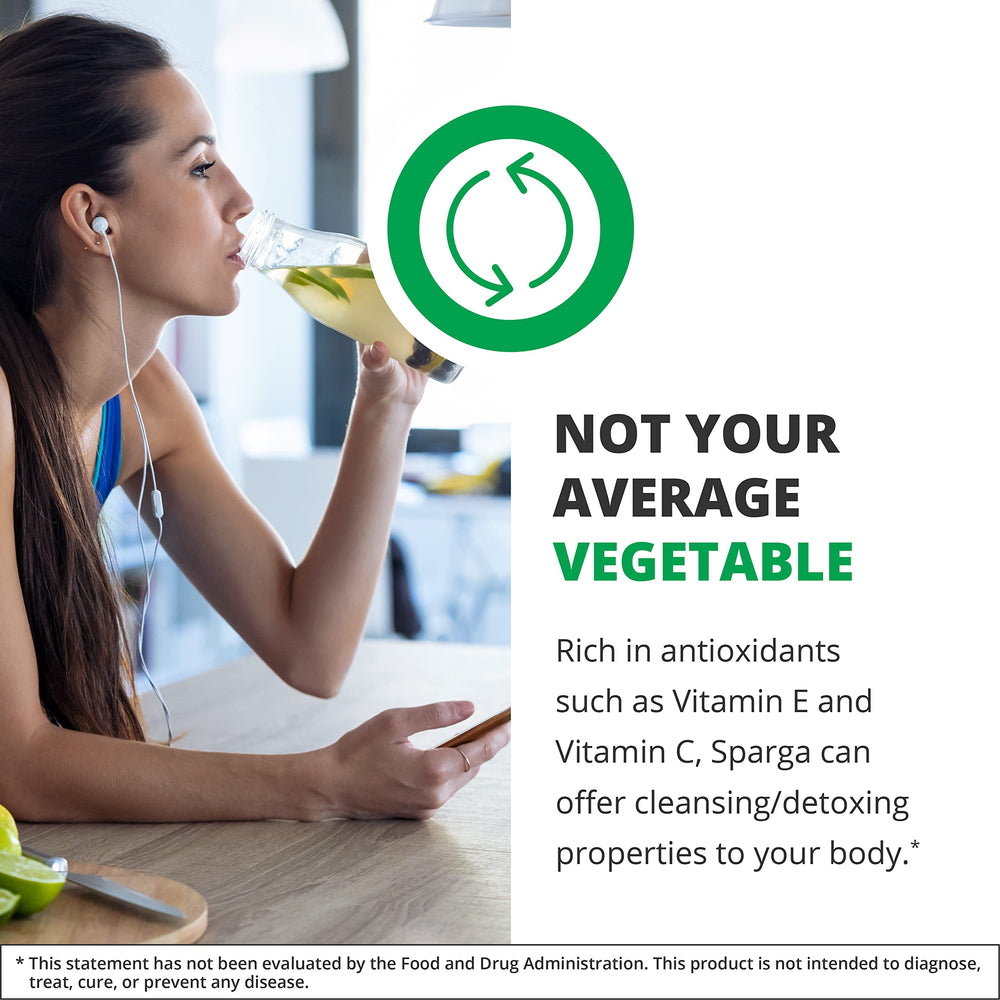 Sparga drops being prepared to mix with water