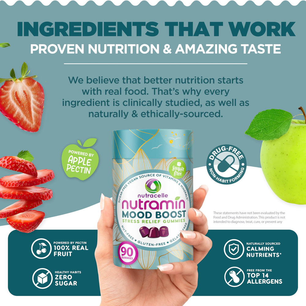 Strawberry flavor Mood Boost Gummies