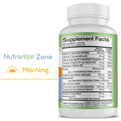 Methylfolate, Vitamin D3, and K2 MK7 ingredients