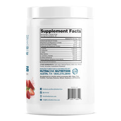 Nutrition facts panel on NutraOne Amino Energy Strawberry Watermelon