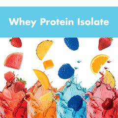 NutraOne Clear Whey Pineapple Mango ingredient-label spotlights natural flavor.