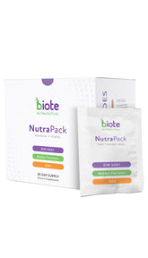 Biote NutraPack packaging with sachets