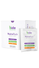 Biote NutraPack packaging with sachets