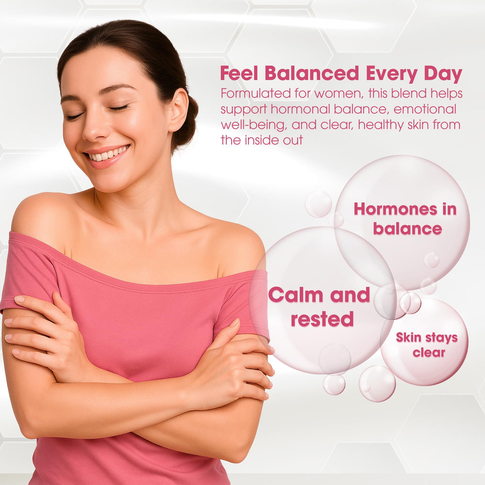 Close-up label highlighting Ashwagandha and ingredients