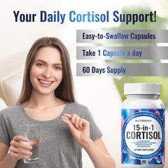 Front label close-up of NutraPep Cortisol Detox