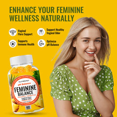 Front label of NutraPep Feminine Balance Gummies