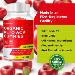 Digestive wellness benefits of NutraPep ACV Gummies